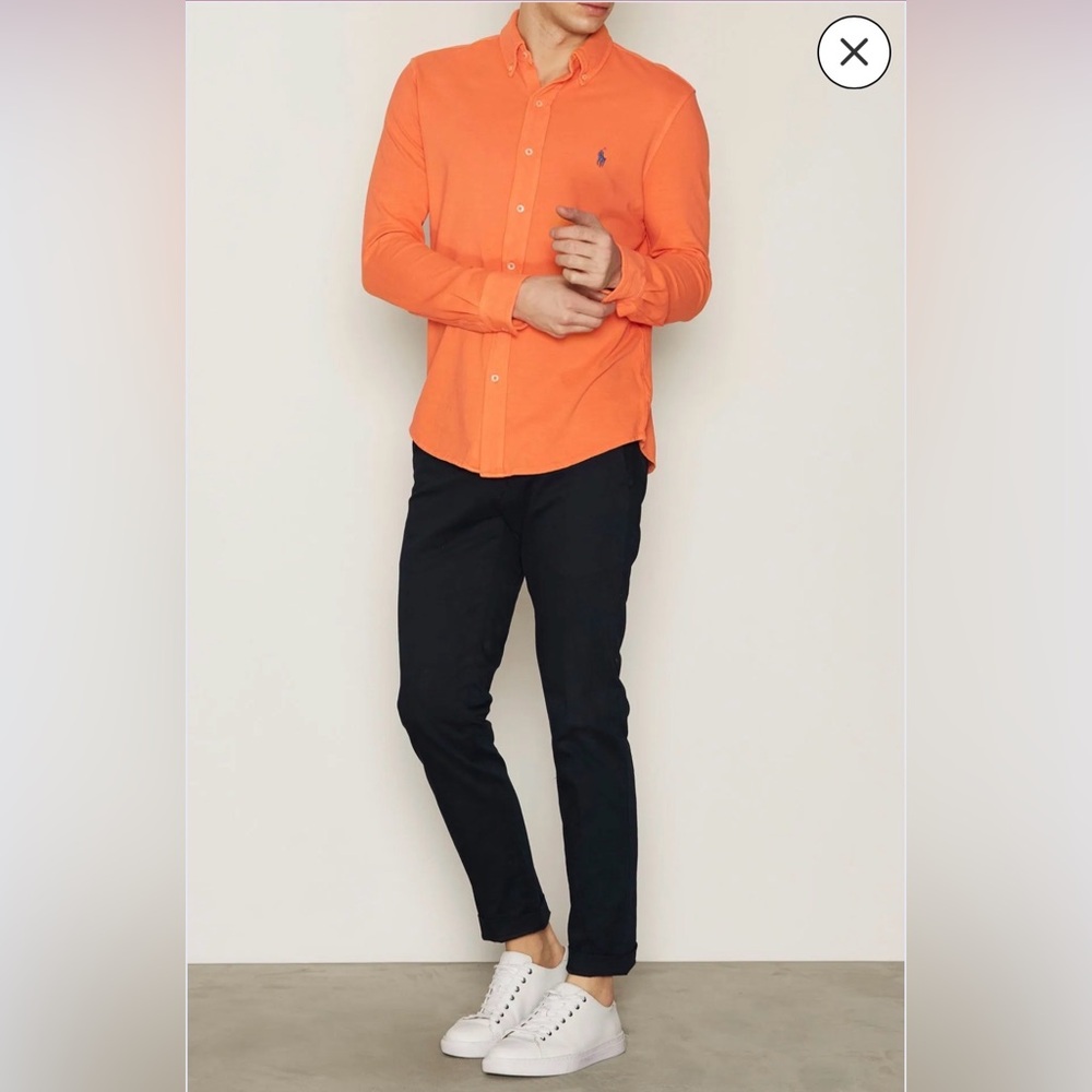 Polo Ralph Lauren Featherweight Mesh button up shirt size L